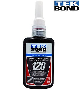 Trava Parafusos de Alta Resistência 120 50g - TEKBOND-TRAVA-AT120