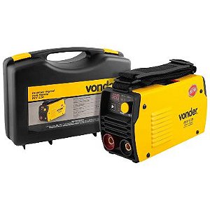 Máquina de Solda Inversora RIV 120 A 220V Monofásico com Display Digital e Maleta - VONDER-6878120220