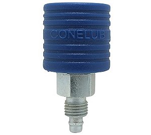 ENGATE RAPIDO P/ AR 1/4 X 7/16 TUBO ESPIRAL 8MM (CAPA NYLON