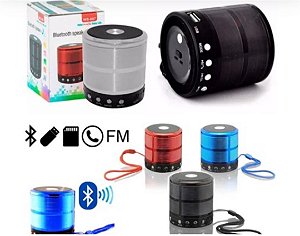 Caixas De Som Bluetooth Ws-887