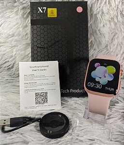 Smartwatch X7 rosa