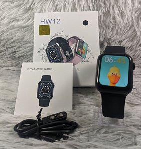 Smartwatch Hw12 Preto