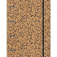 Caderno Argolado kraft Black College