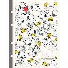 Refil Caderno Argolado Colegial Snoopy / Tilibra