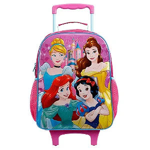 Mochila com Rodinhas Princesas / Xeryus