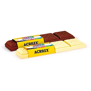 Borracha Chocolate - ACRILEX