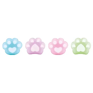 Borracha Decorada Pata de Gato - Acrilex