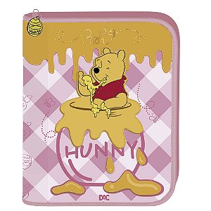 Fichário Universitário Com Zíper Pooh - DAC