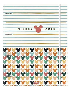 Caderno Argolado Universitário Mickey Arts - JANDAIA