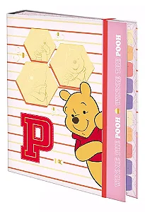 Caderno Argolado Universitário Pooh - DAC