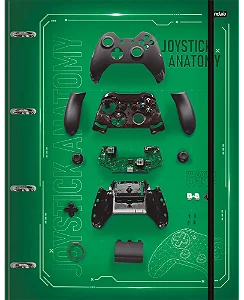 Caderno Argolado Player One - JANDAIA