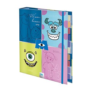 Caderno Argolado Monstros S.A Colegial - DAC