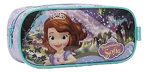 Estojo Princesa Sofia 1 Repartição - XERYUS