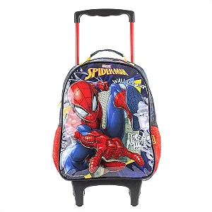 Mochila com Rodinhas Spider-Man - XERYUS