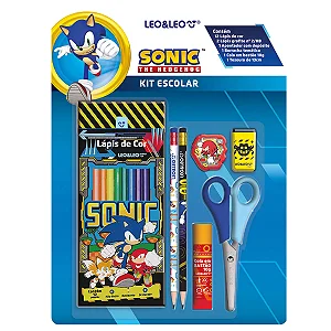 Kit Escolar Sonic - LEO&LEO