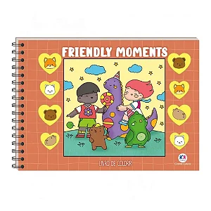 Livro Colorir Bobbie Goods - Friendly Moments