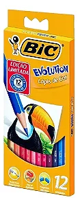 Lápis de Cor Evolution 12 Cores | Bic