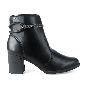 Bota Feminina Dakota de Cano Curto Preta DA821-00003