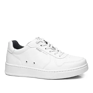 Tênis Casual Pegada em Microfibra 171901 Branco