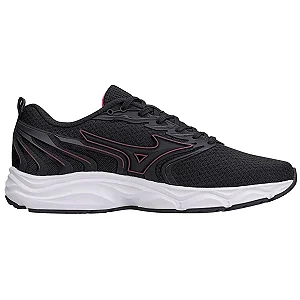 TENIS MIZUNO JET 7 CORRIDA PRETO ROSA FEMININO