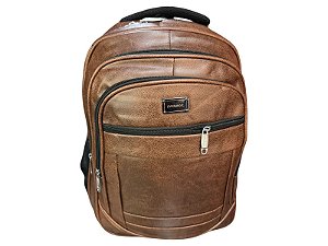 MOCHILA EM COURO MASCULINA GRANDE G