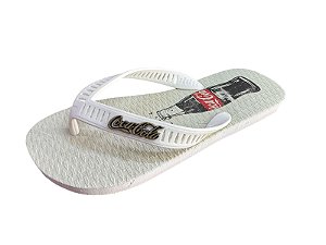 Sandália Masculina Coca-Cola CC3847 Branca