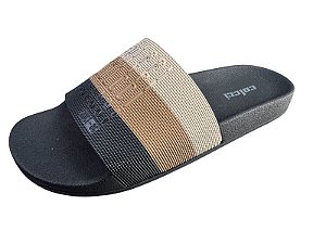Chinelo Slide Masculino Colcci Alisson Preto