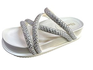 Papete Santinelli com Strass – Brilho e Conforto