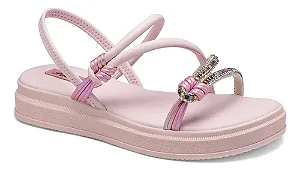 Sandália Infantil Pink Cats Flatform – Rosa V4921