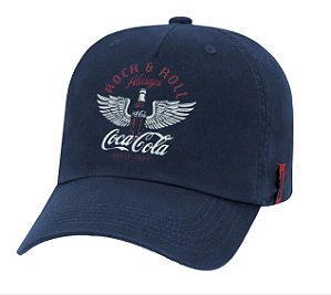 BONE COCA COLA SILK FRONTAL E ETIQUETA LATERAL JULIA PT U AZUL ES MACEIO 2867