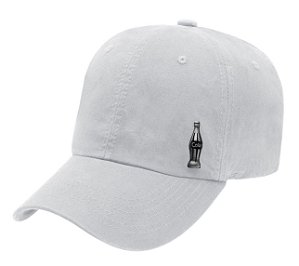 BONE COCA COLA BASICO METAL COKE GARRAFINHA JULIA PT U BRANCO BRANCO 101