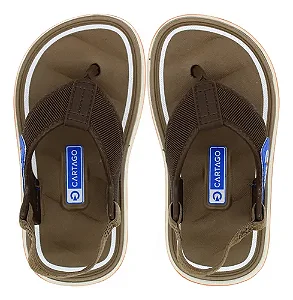 Sandália de Dedo Infantil Baby Cartago Malaga Sport 12406 – Menino