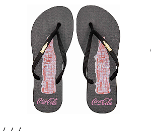 Sandália Feminina Coca-Cola CC4818