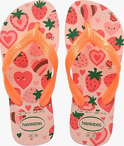 Chinelo Havaianas Infantil Flores
