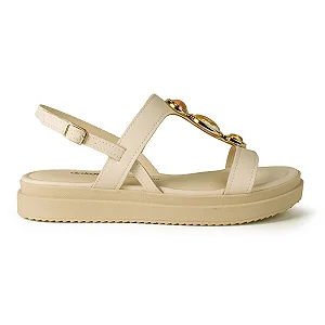 Sandália Dakota Flatform Bege Y9281