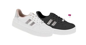 Tenis Solado Alto Feminino Casual Confortavel Moleca 5782315