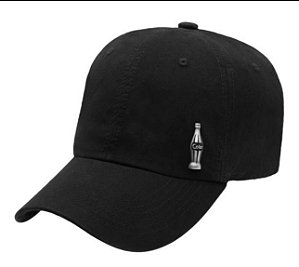 BONE COCA COLA BASICO METAL COKE GARRAFINHA JULIA PT U PRETO PRETO 102