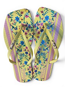 Chinelo Feminino Coca-Cola Floral CC5036