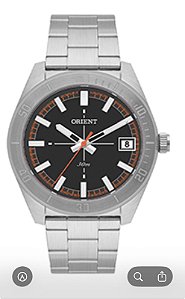 . P1SX - RELOGIO PULSO ORIENT - QUARTZ,ANLGO.CX.ACO INOX.CAL.VX62E22 - D.C.R.E 2026/031538
