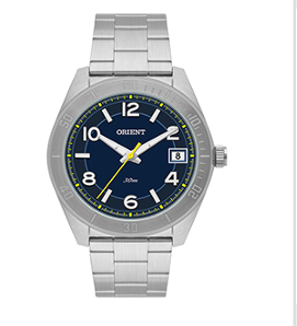 . D2SX - RELOGIO PULSO ORIENT - QUARTZ,ANLGO.CX.ACO INOX.CAL.VX62E21 - D.C.R.E 2026/031600