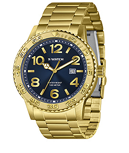 . D2KX - RELOGIO PULSO XWATCH - QUARTZ,ANLGO.CX.ACO INOX.CAL.VX32E21 - D.C.R.E 2025/056120