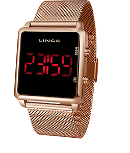 . PXRX - RELOGIO PULSO LINCE - QUARTZ,DIGITAL CX.ACO INOX.CAL.BJ338 - D.C.R.E 2019/041353