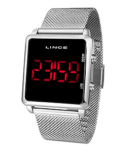 . PXSX - RELOGIO PULSO LINCE - QUARTZ,DIGITAL CX.ACO INOX.CAL.BJ338 - D.C.R.E 2019/041353