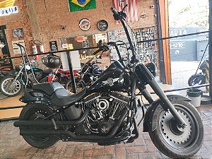 Harley Davidson Fat Boy Prata