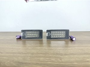 Luz Led Placa VW Nivus Taos Virtus Tiguan Jetta T-Cross Golf Passat Audi