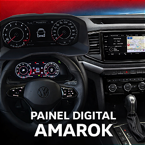Painel Digital TFT Vw Amarok V6 2.0 - Todos os anos