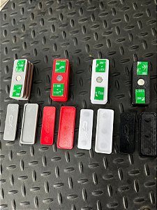 Suporte de placa magnético (imã - placa delete)