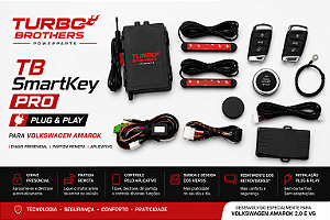 Chave Presencial Volkswagen Amarok Plug & Play | Chave Presencial | Partida Remota | Aplicativo - TB SmartKey PRO