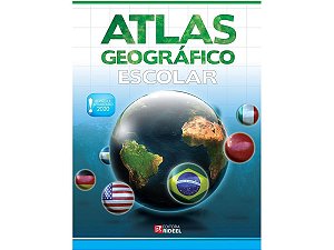 Atlas Geográfico Escolar Edição Atualizada de 2020 27x20 cm Para Estudantes