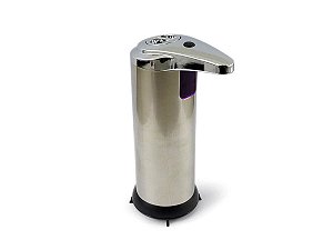 Saboneteira Dispenser De Sabão Liquido Ou Álcool Gel Com Sensor Infravermelho Automática Resistente Inox